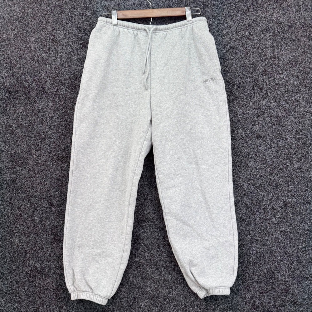 Aritzia Sweatfleece Cozy Fleece Mega Fit Sweatpants Heather Grey Medium 120433